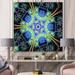 East Urban Home Fractal Portal Magic XIII - Graphic Art Print on Canvas Canvas, Wood in Gray | 46 H x 46 W x 1.5 D in | Wayfair