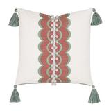 Eastern Accents Outdoor Celerie Kemble Square Pillow Cover & Insert Polyester/Polyfill/Sunbrella® | 18 H x 18 W x 6 D in | Wayfair 7N9-CK-DPO-05