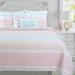 Red Barrel Studio® Olivia Reversible Quilt Set Cotton in Pink/Yellow | Queen Quilt + 2 Shams | Wayfair A864D0BE91F24D40A697CE21F4D28340
