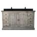 Rosalind Wheeler Aultman 60" Double Bathroom Vanity Set Stone, Wood in Gray | 35.5 H x 60 W x 21.5 D in | Wayfair 59525DEEEE8E4C6F8B77668D9C5609A7