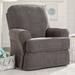 Birch Lane™ Seadrift 37" Wide Manual Club Recliner Velvet/Other Performance Fabrics in Black/Blue/Brown | 41 H x 37 W x 37 D in | Wayfair