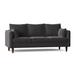 Union Rustic Kaveen 83" Round Arm Sofa Polyester in Brown | 37 H x 83 W x 36 D in | Wayfair BAE63C4E721B479CB924CFB3D3046F10