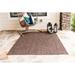 Brown 85 x 0.13 in Indoor Area Rug - Millwood Pines Abderus Light Indoor Area Rug Polypropylene | 85 W x 0.13 D in | Wayfair