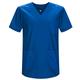 MISEMIYA - Medizinische Uniformen Unisex Top Krankenschwester Krankenhaus Berufskleidung - Medium, Azul 37