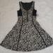 Jessica Simpson Dresses | Jessica Simpson Bristol Zebra Print Dress | Color: Black/Cream | Size: Xs