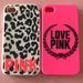 Pink Victoria's Secret Accessories | Iphone 4 Love Pink Cases | Color: Pink/White | Size: Os