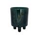 Ivyline Pisa Premium Glaze Ceramic Planter in Emerald - Stylish, UV Stable & Waterproof Premium Quality Indoor Decorative Flower Pot - H24cm x D20cm
