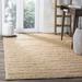 White 120 x 96 x 0.5 in Area Rug - Bay Isle Home™ Arlette Hand-Woven Flatweave Jute/Sisal Natural Area Rug Jute & Sisal | Wayfair