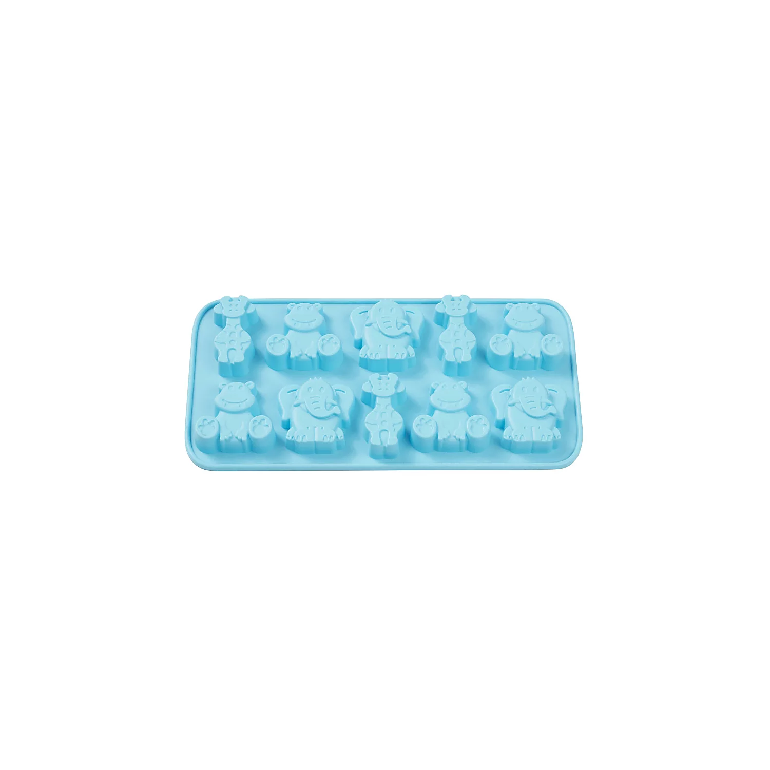 Moule en silicone "animaux de zoo