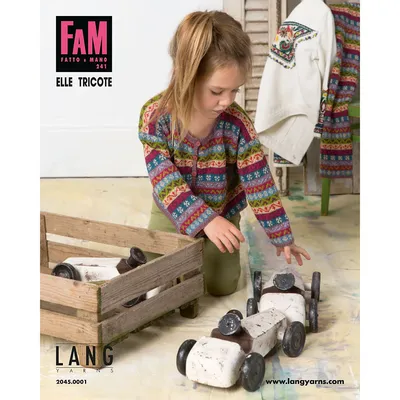 Lang Yarns Magazine "FAM 241 Elle tricote"