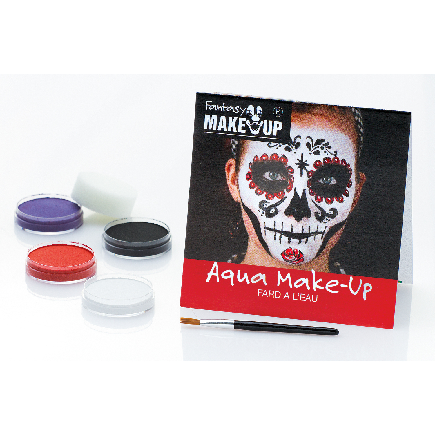 FANTASY Kit maquillage à l'eau "masque mortuaire mexicain"