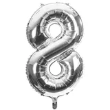 Ballon hélium chiffre 