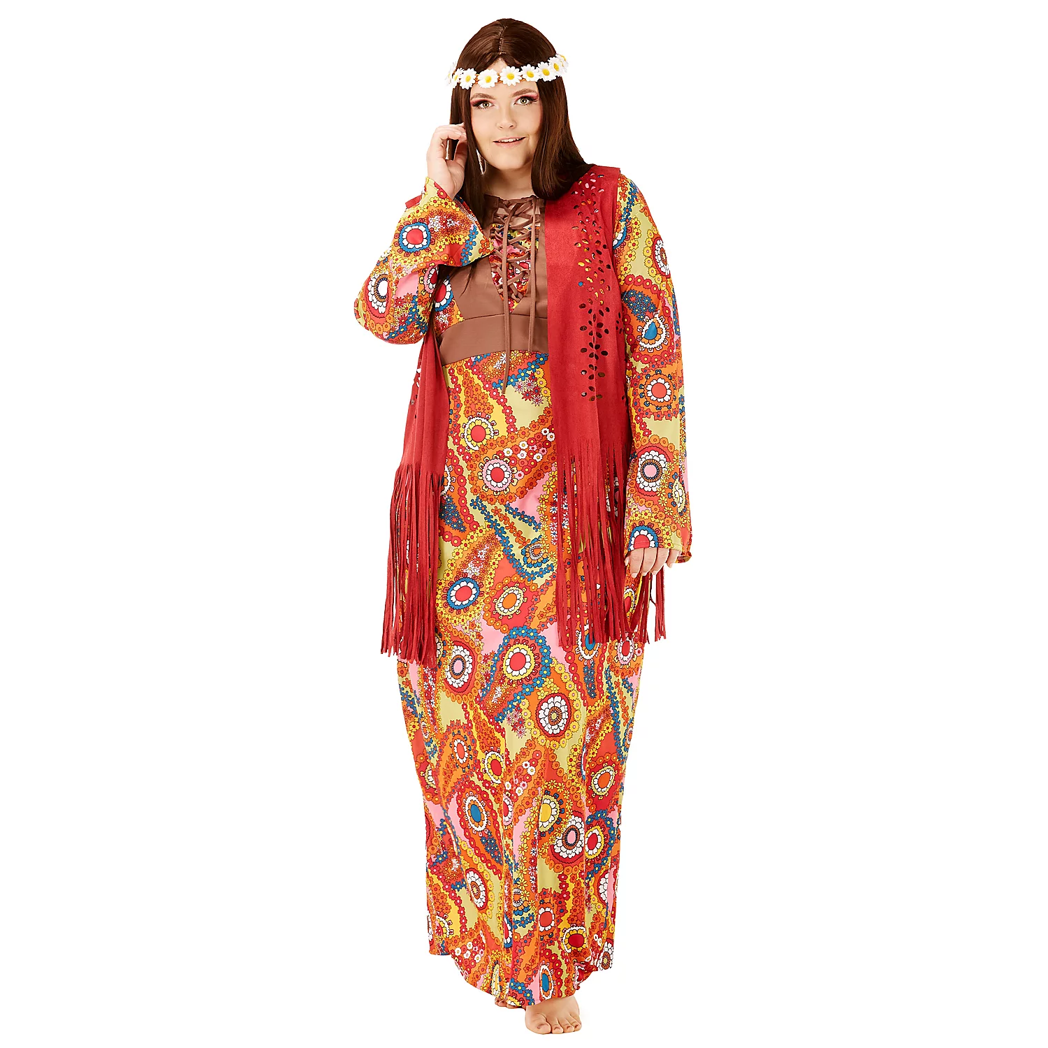 Robe de hippie "paisley" pour femmes