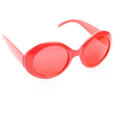 Lunettes "sixties", rouge