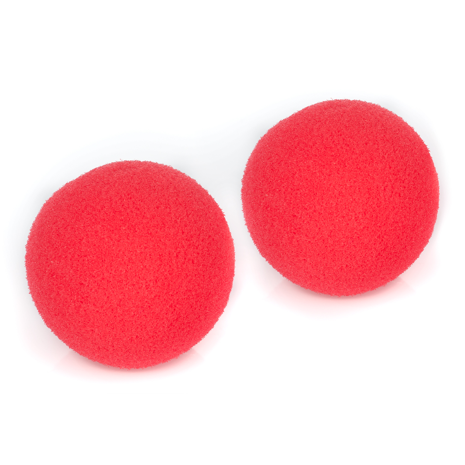 Nez de clown, 5 cm Ø, 2 pièces