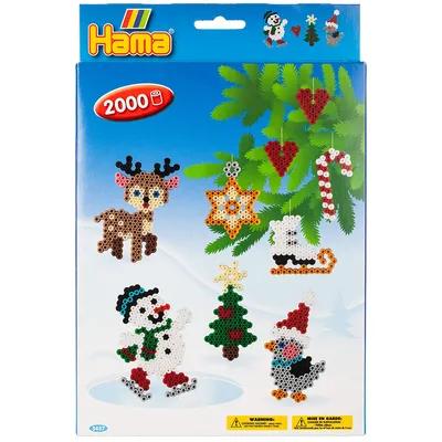 Hama Bügelperlen-Set Weihnachten