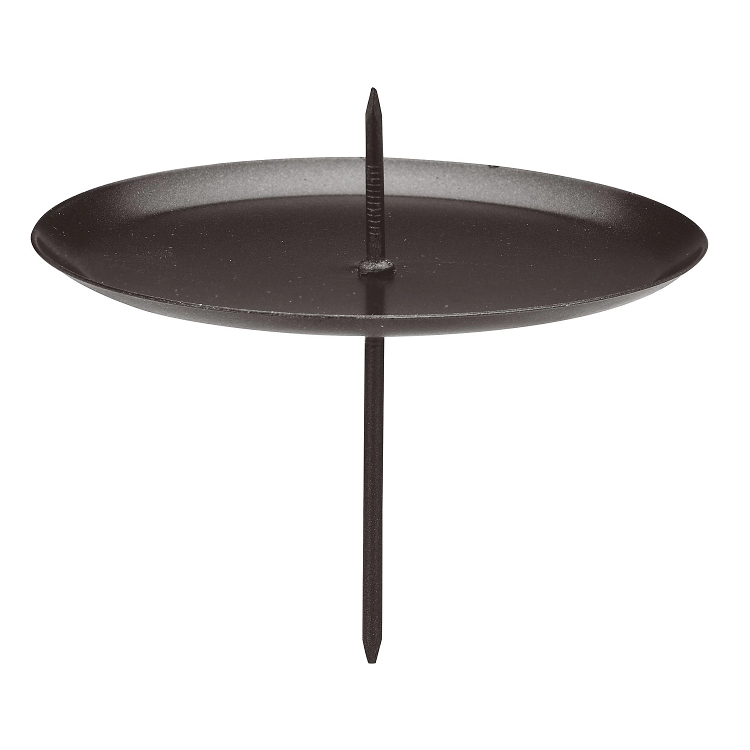 Kerzenhalter, schwarz, 8 cm Ø, 4 Stück Image