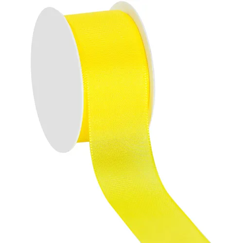 Stoffband, gelb, 40 mm, 10 m