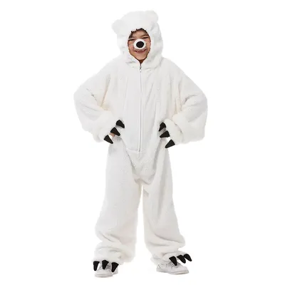 buttinette Eisbär-Overall Kalle für Kinder