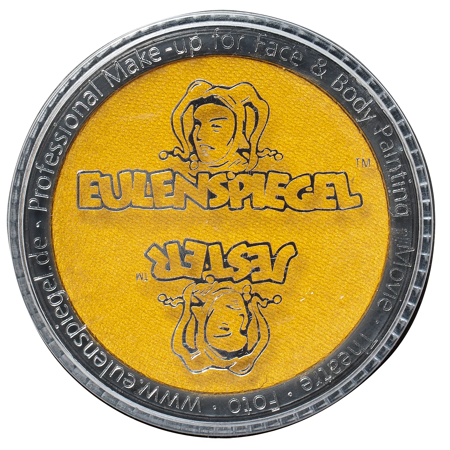 EULENSPIEGEL Profi-Aqua-Schminke Perlglanz, gold Image