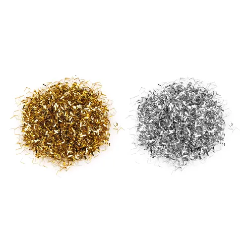 Folien Konfetti, gold-silber, 30 g
