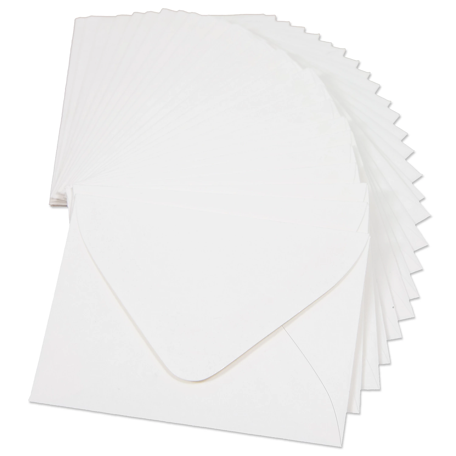 Mini-Kuverts, weiß, 57 x 71 mm, 25 Stück
