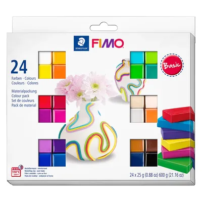 Fimo-Soft Basisfarben-Set, 24 Farben Image