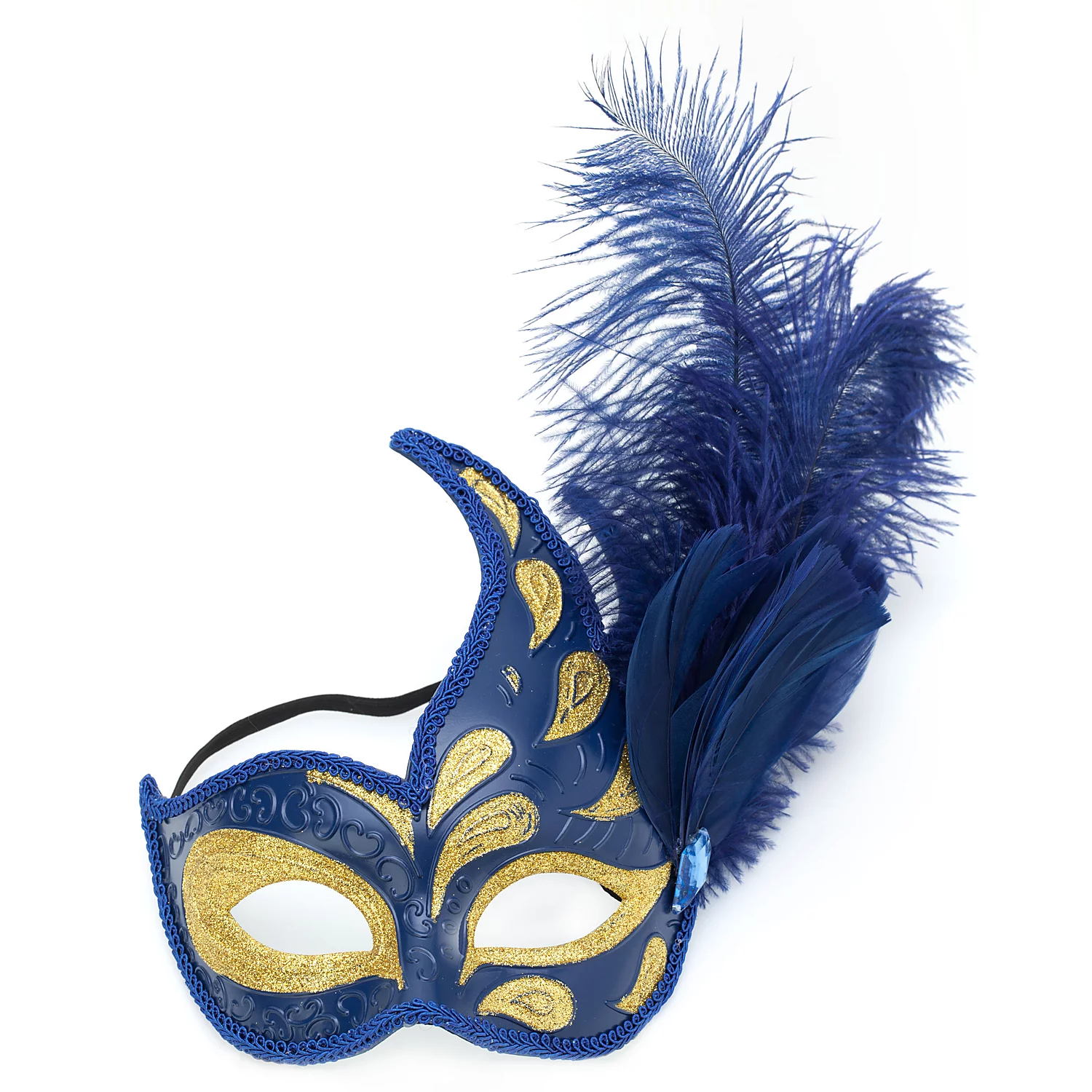 Maske Venezia, blau/gold Image