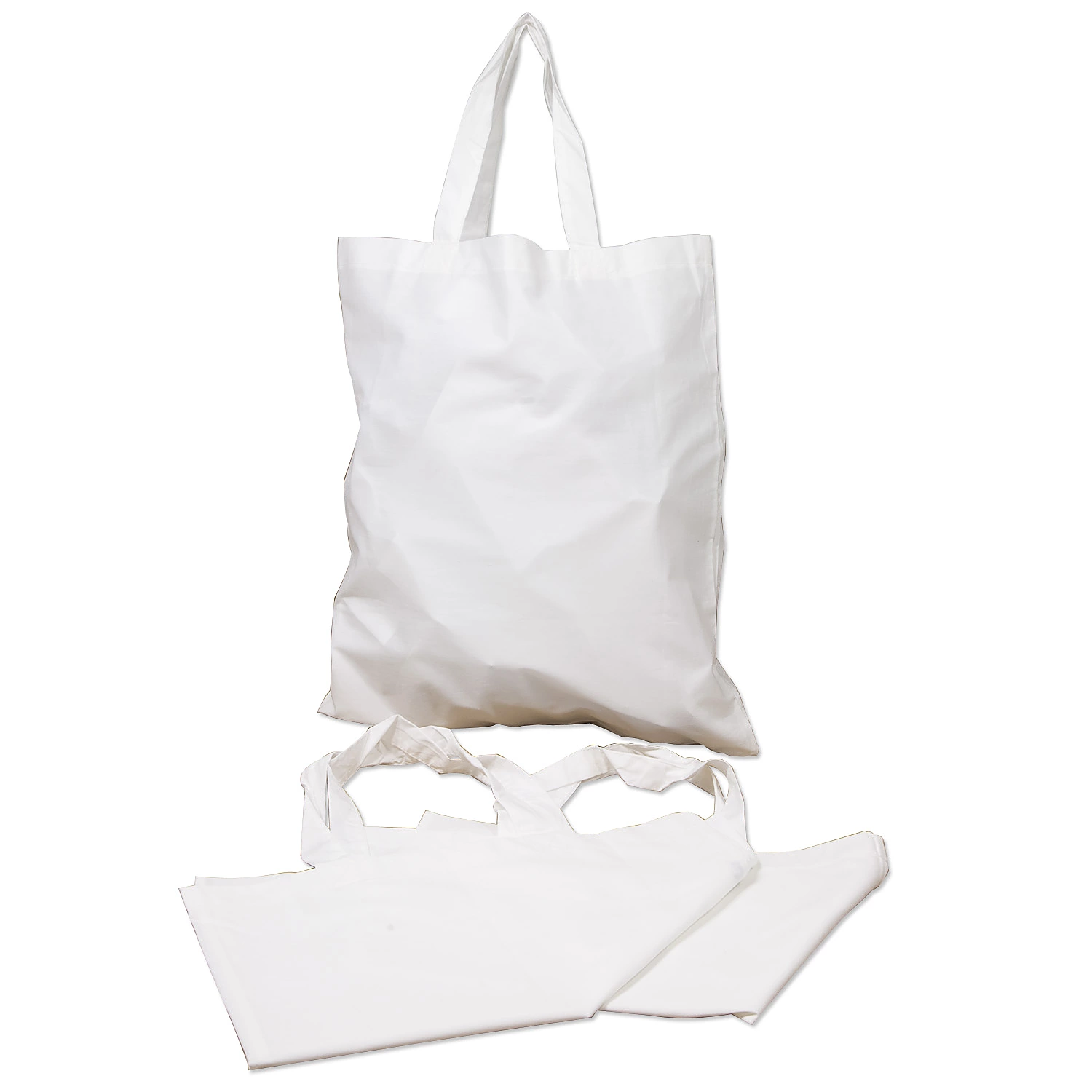 Tragetaschen, weiß, 38 x 42 cm Image