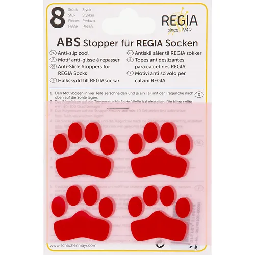 Regia ABS-Sockenstopper, rot