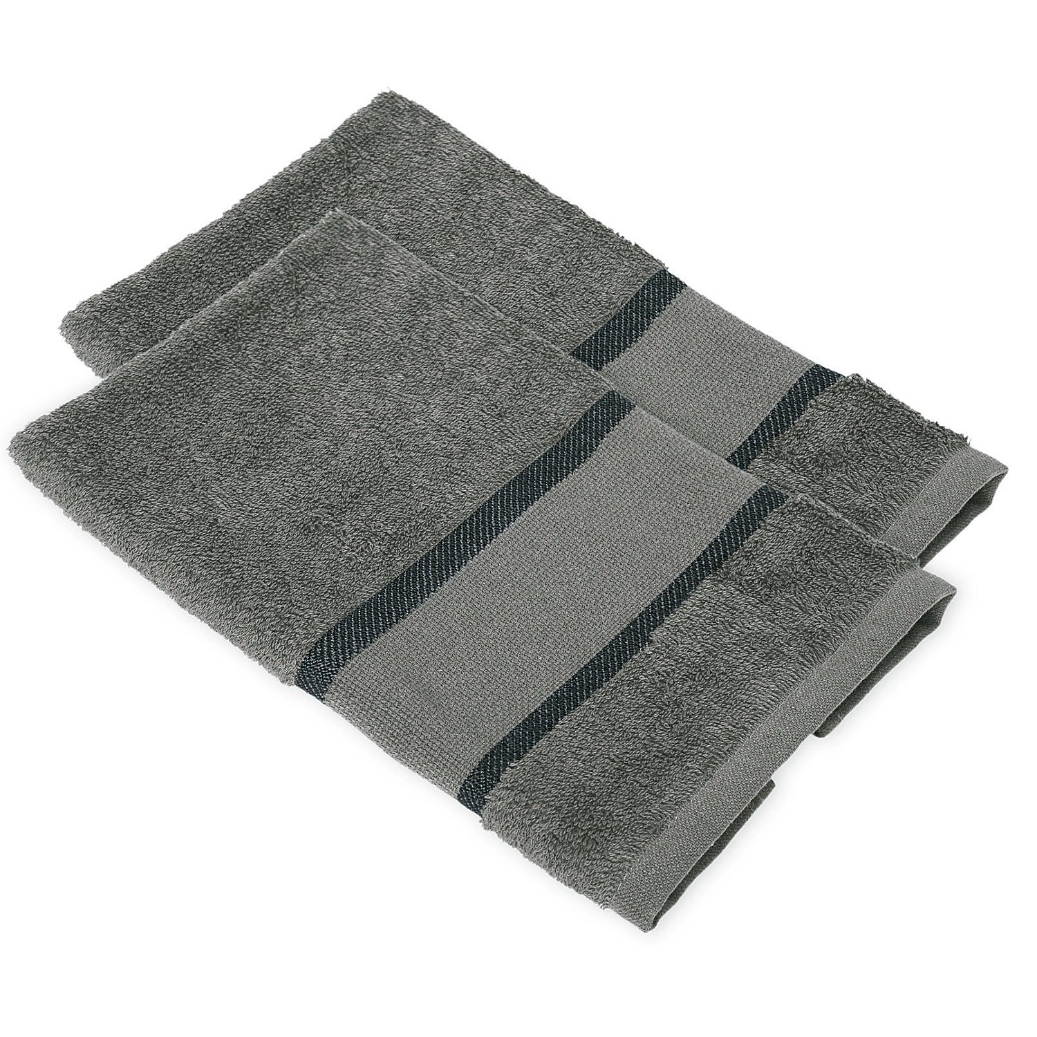 buttinette Gästetücher 2er-Pack, granit Image