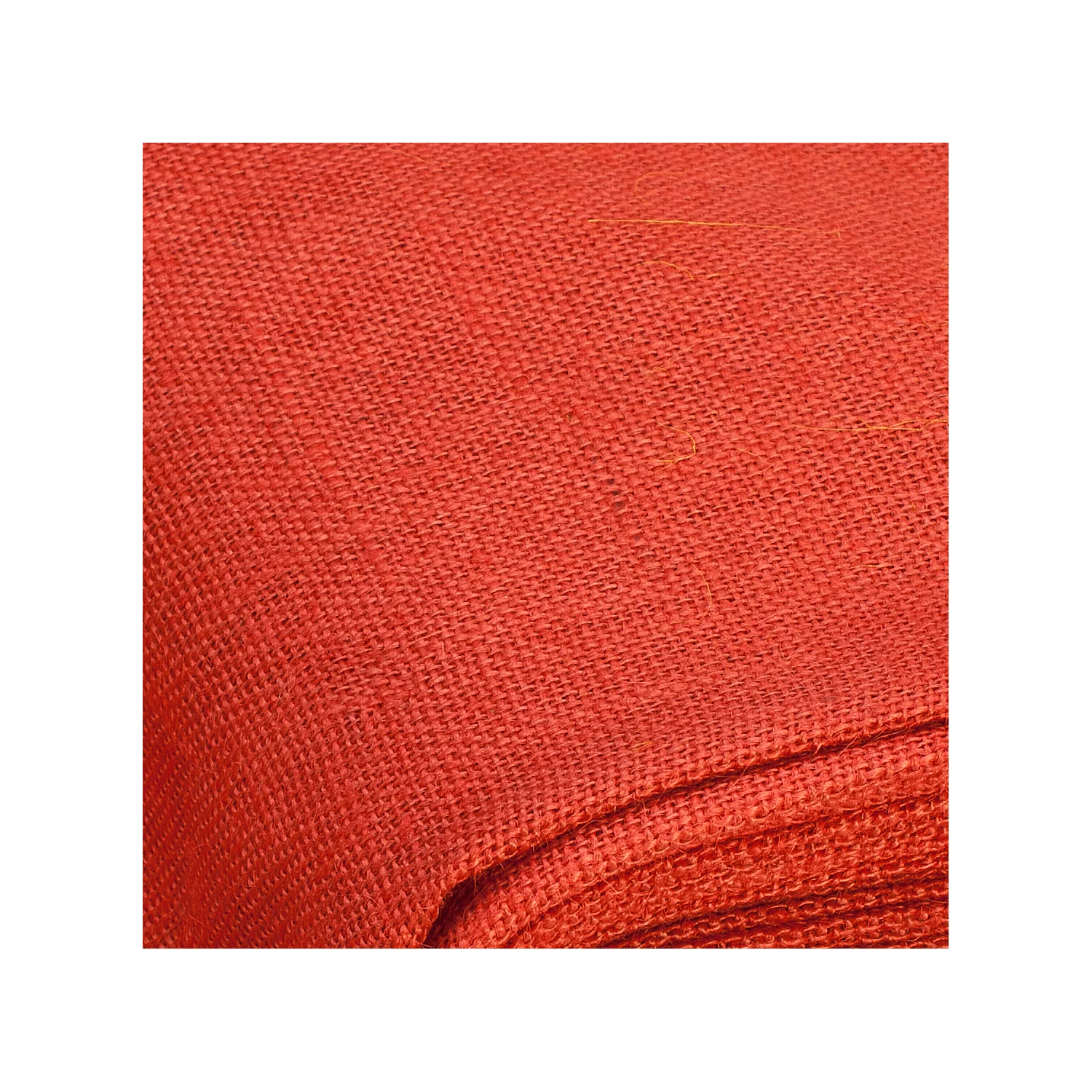 Jute (Rupfen), rot