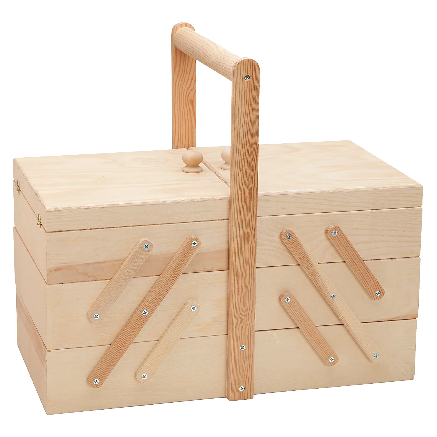 Nähkästchen aus Holz, 40 x 22 x 22 cm Image
