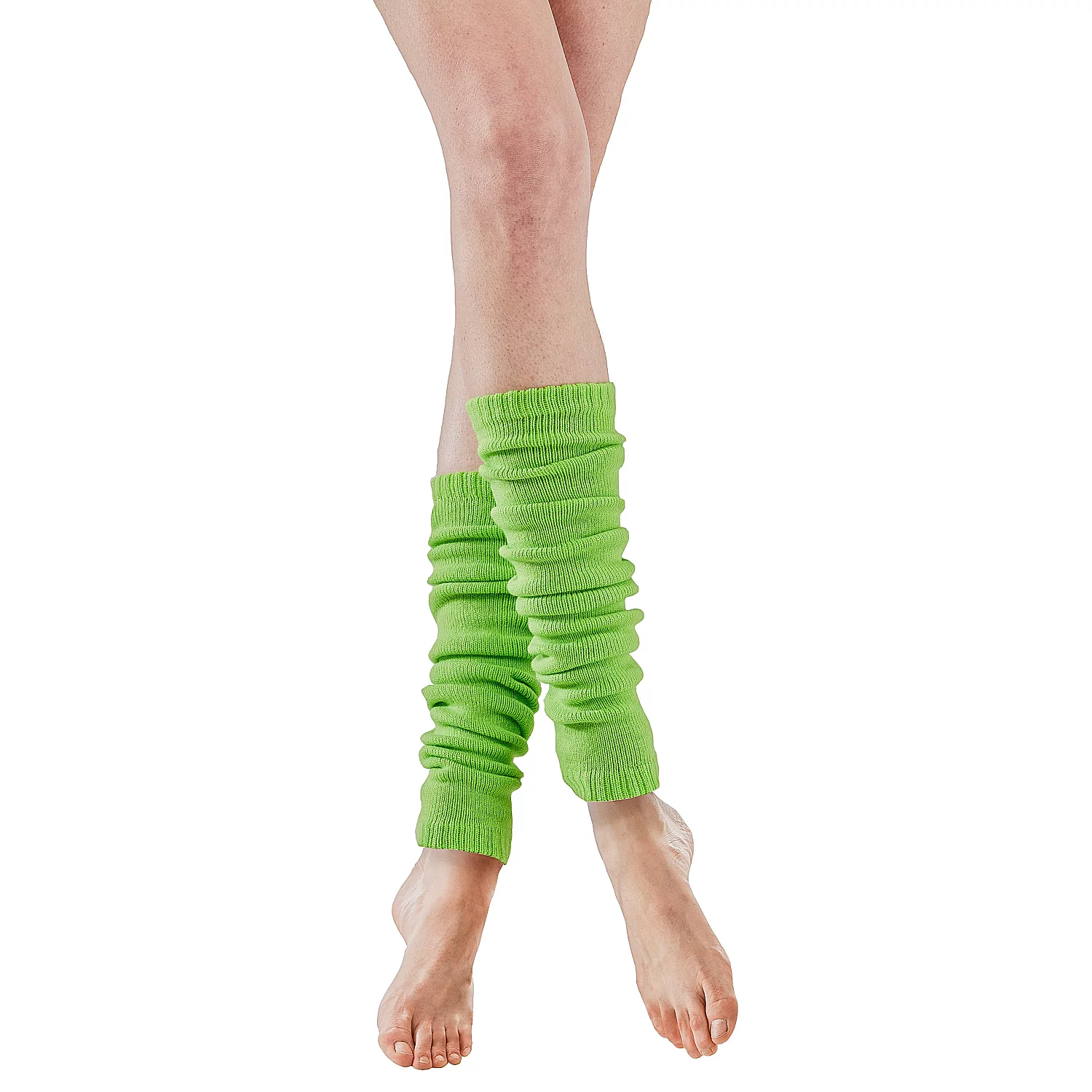 Strick-Beinstulpen, hellgrün Image