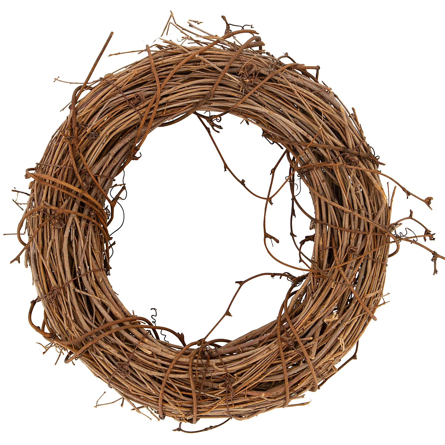 Rebenkranz, braun, 22 cm Ø