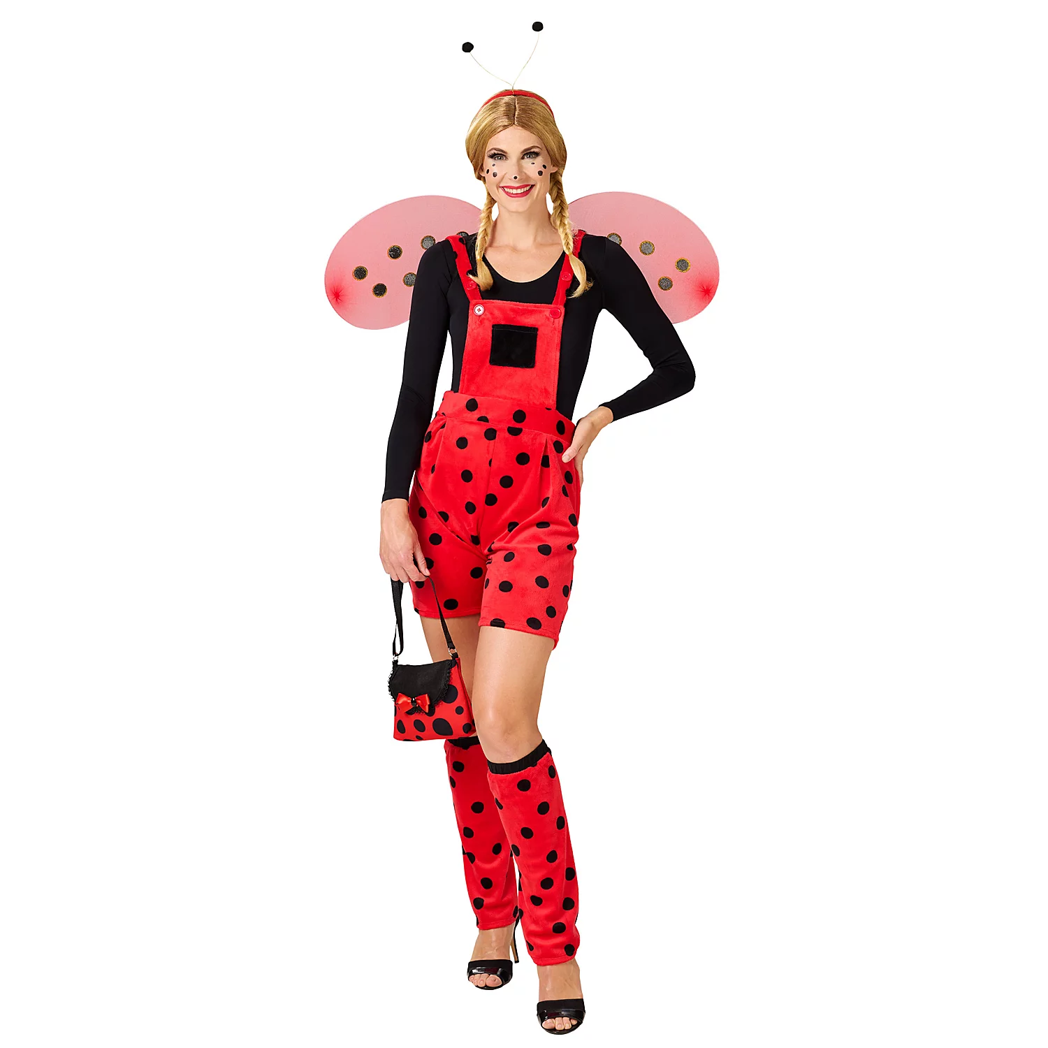 buttinette Latzhose Marienkäfer Image