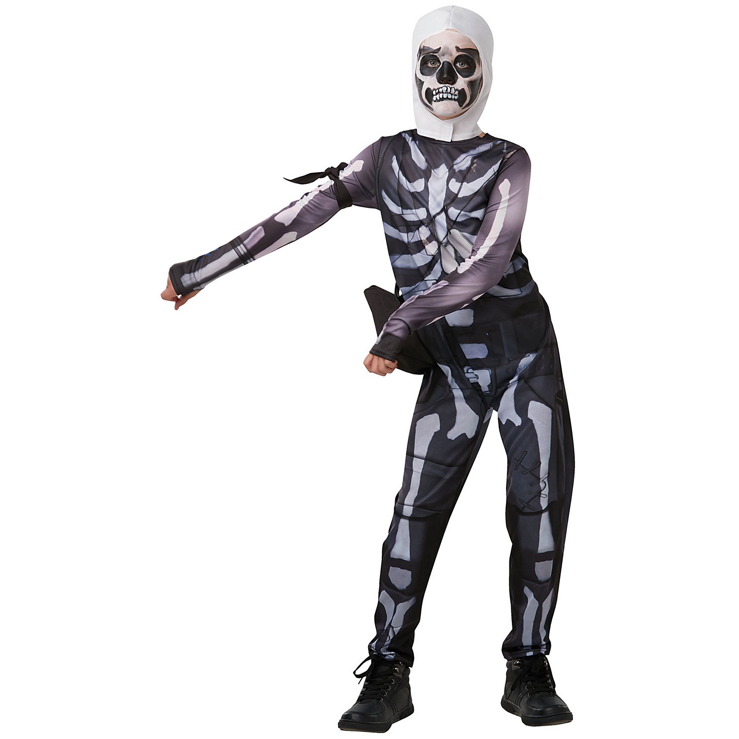 Epic Games Fortnite Skull Trooper Kostüm für Kinder Image