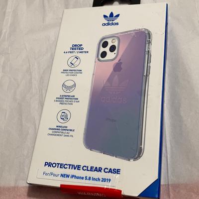 Adidas Accessories | Adidas Iphone Protective Clear Case Cover | Color: White | Size: Iphone 11 Pro Or 5.8 Inch
