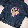 Disney Jackets & Coats | Disney Princess Jean Jacket | Color: Red | Size: 5g