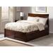 Red Barrel Studio® Florant Queen Solid Wood Bed Wood in Brown | 50 H x 63.75 W x 82.5 D in | Wayfair 2A6210435284431BBD6956CF53B36CC5