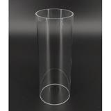 The Party Aisle™ Adrian Clear Acrylic Tube 3 (75Mm) Diameter x 8" (205Mm) Long Open Ended Plastic | 8.07 H x 2.95 W x 2.95 D in | Wayfair