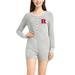 Women's Concepts Sport Gray Rutgers Scarlet Knights Venture Sweater Romper
