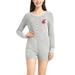 Women's Concepts Sport Gray Washington State Cougars Venture Sweater Romper