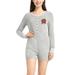 Women's Concepts Sport Gray Maryland Terrapins Venture Sweater Romper