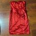 Jessica Simpson Dresses | Jessica Simpson Red Dress W/ Peplum Detail | Color: Red | Size: 8