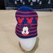 Disney Accessories | Mickey Mouse Beanie | Color: Blue/Red | Size: Osb