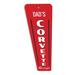 Lizton Sign Shop, Inc Vertical Chevy Corvette Garage Aluminum Sign Aluminum in Gray/Red/White | 18 H x 4 W x 0.04 D in | Wayfair 4890-A418