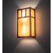 Foundry Select Sansa 2 - Light Dimmable Vintage Copper Flush Mount Glass/Metal in Brown/White | 12 H x 6.5 W x 4 D in | Wayfair