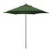 Arlmont & Co. Cecil 108" Market Umbrella Metal in Green | 108 W x 108 D in | Wayfair F0784C31926946C991868E78BE90A900