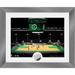 Highland Mint Boston Celtics 13'' x 16'' Art Deco Silver Coin Photo